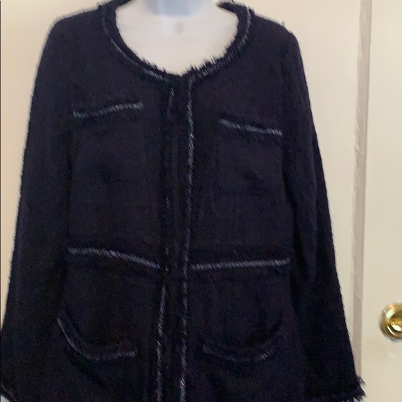 Beaded Boucle Vintage 3/4 Coat from Anthropologie - Picture 2 of 10